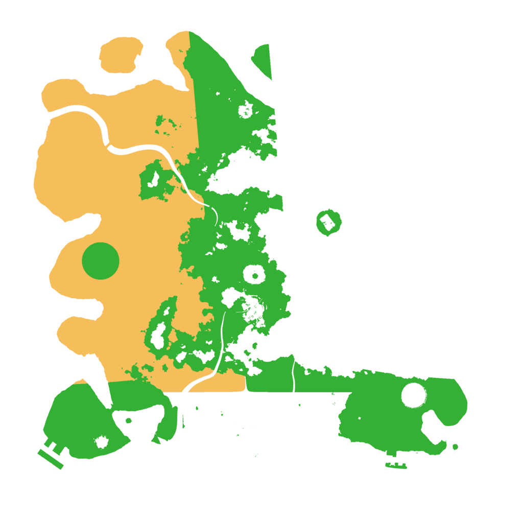Biome Rust Map: Procedural Map, Size: 3700, Seed: 1852777765