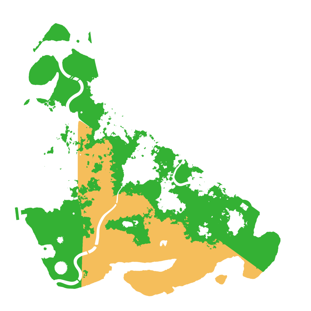 Biome Rust Map: Procedural Map, Size: 4300, Seed: 114025271