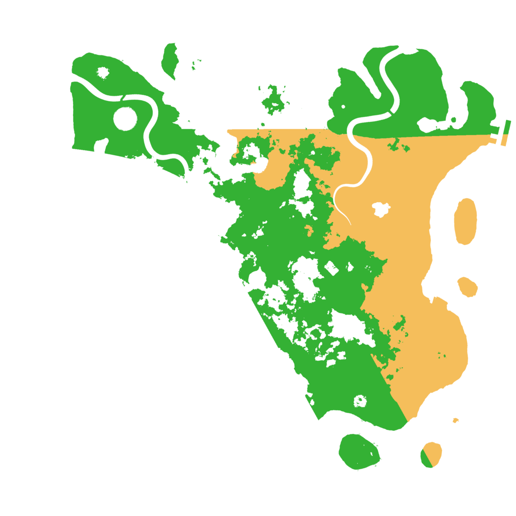 Biome Rust Map: Procedural Map, Size: 4000, Seed: 72153689