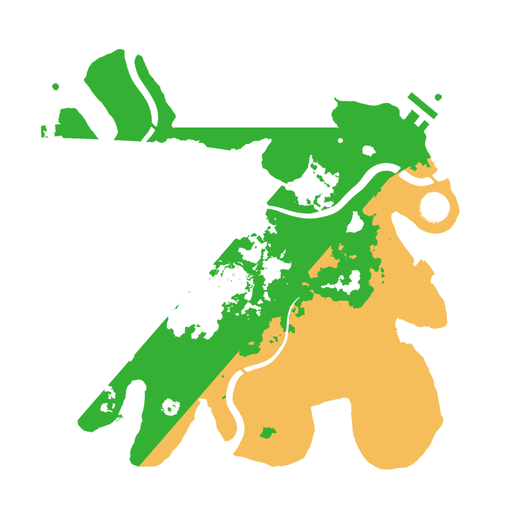 Biome Rust Map: Procedural Map, Size: 3000, Seed: 804475