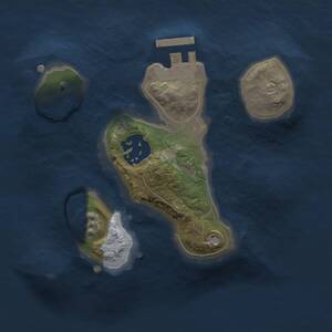 Thumbnail Rust Map: Procedural Map, Size: 1742, Seed: 62538892, 3 Monuments