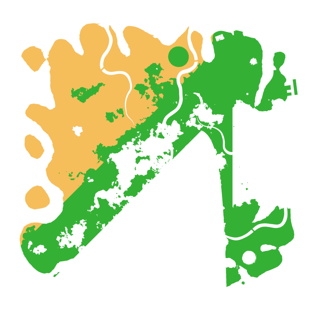 Biome Rust Map: Procedural Map, Size: 4000, Seed: 317985801