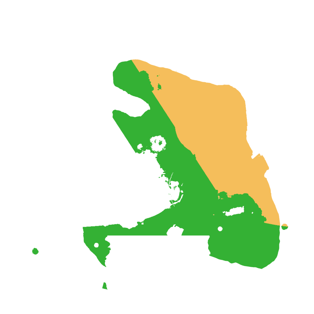 Biome Rust Map: Procedural Map, Size: 2000, Seed: 1755078252