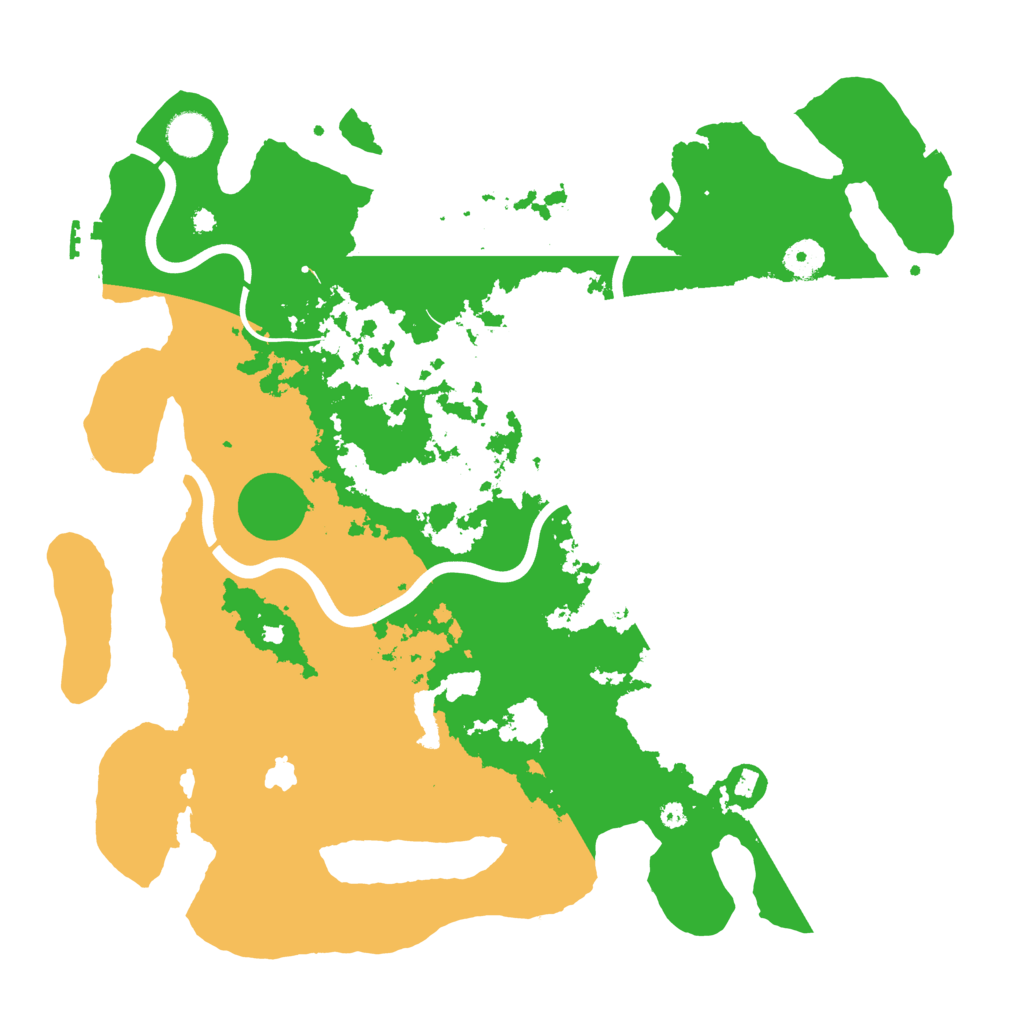 Biome Rust Map: Procedural Map, Size: 4000, Seed: 1655047900