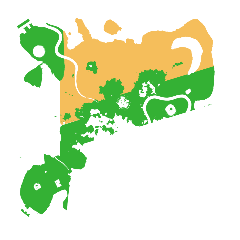 Biome Rust Map: Procedural Map, Size: 3500, Seed: 28042026