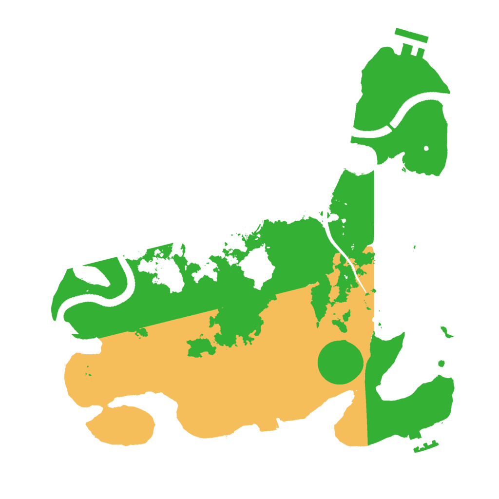Biome Rust Map: Procedural Map, Size: 3000, Seed: 963600448