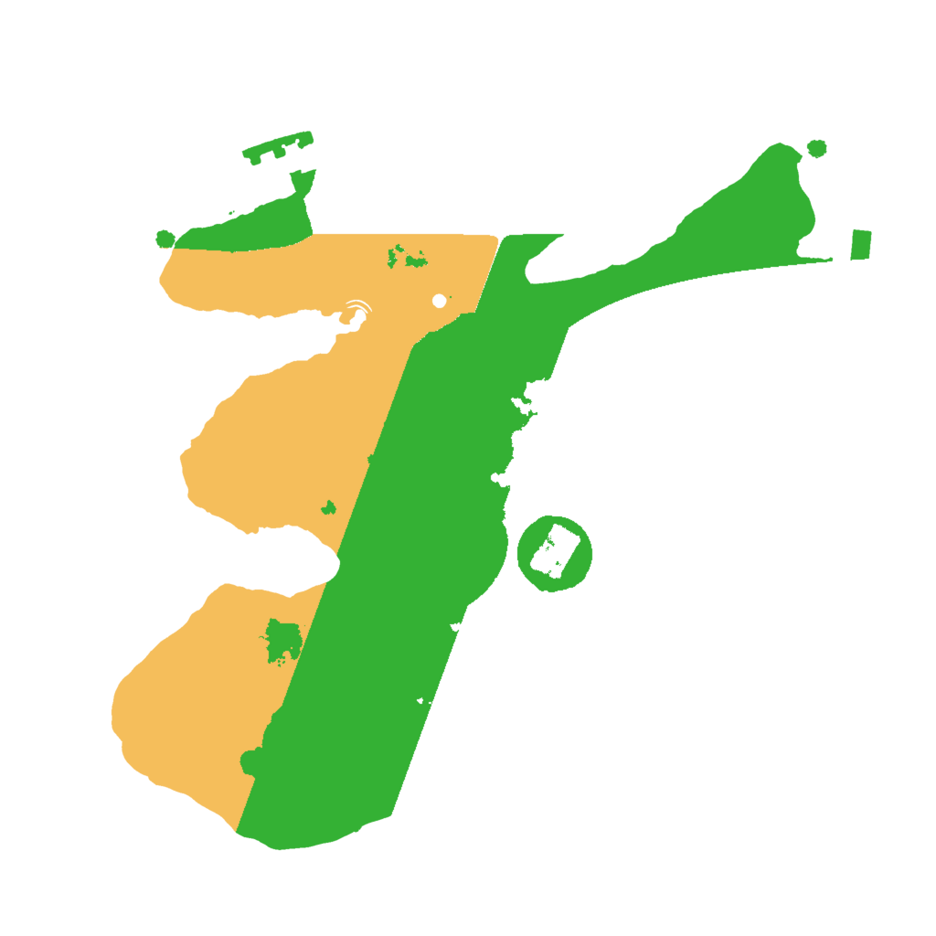 Biome Rust Map: Procedural Map, Size: 2000, Seed: 329856