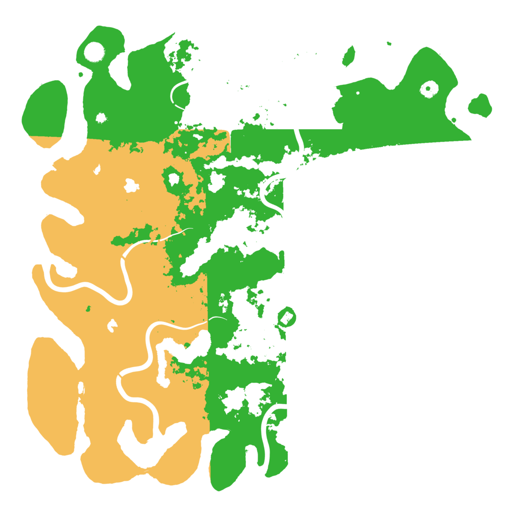 Biome Rust Map: Procedural Map, Size: 4500, Seed: 1698569842