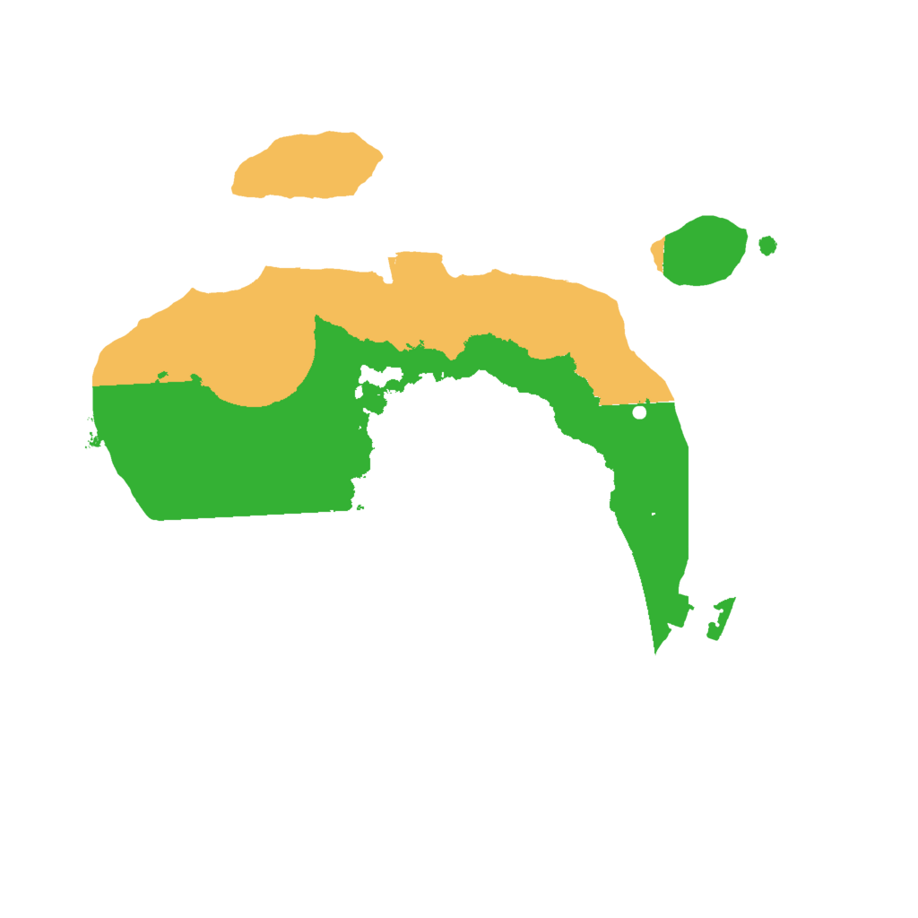 Biome Rust Map: Procedural Map, Size: 2000, Seed: 1717531225