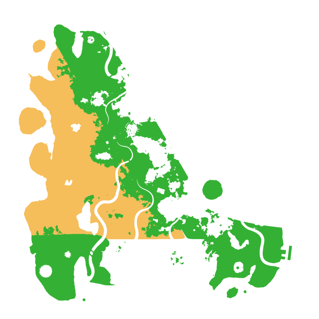 Biome Rust Map: Procedural Map, Size: 4500, Seed: 387139747