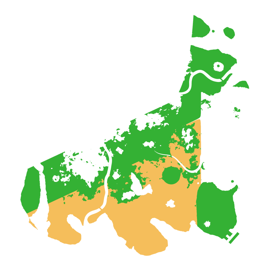 Biome Rust Map: Procedural Map, Size: 4000, Seed: 3100356