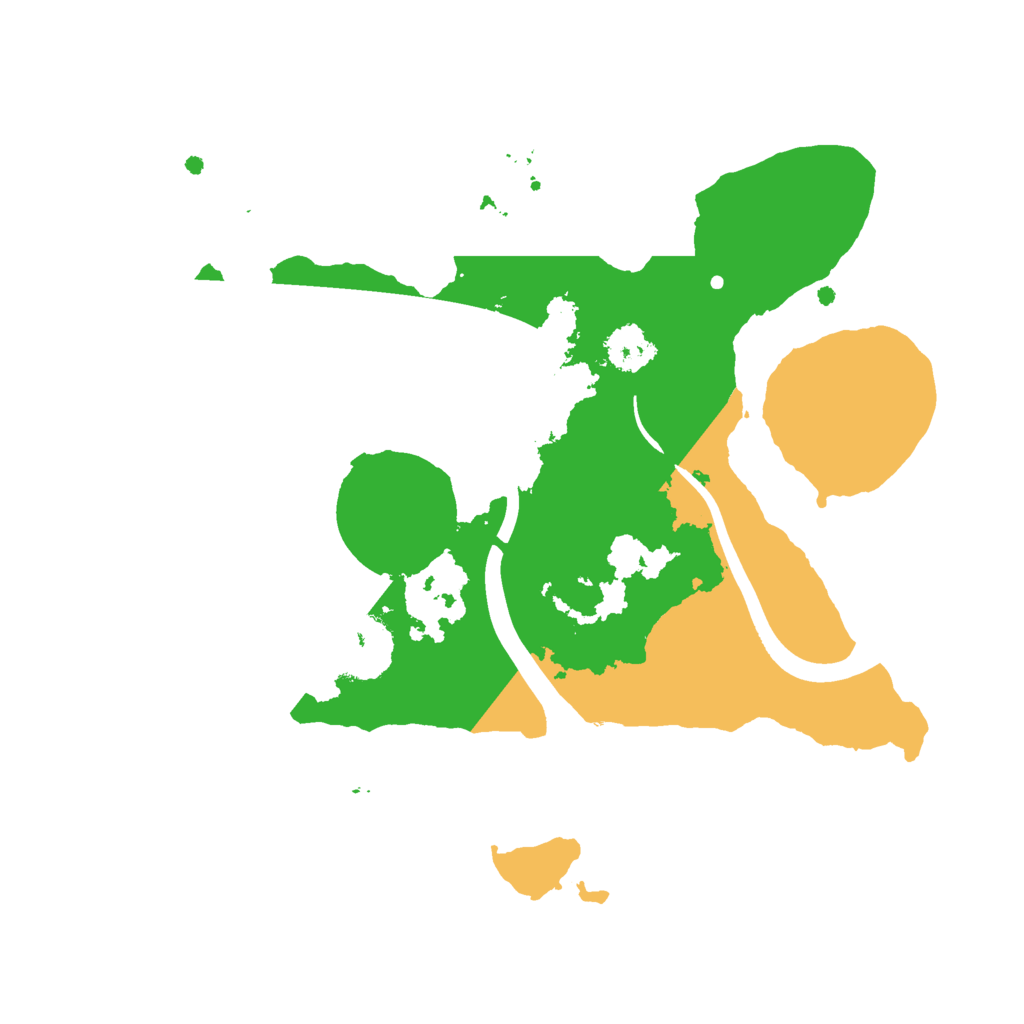 Biome Rust Map: Procedural Map, Size: 2250, Seed: 305