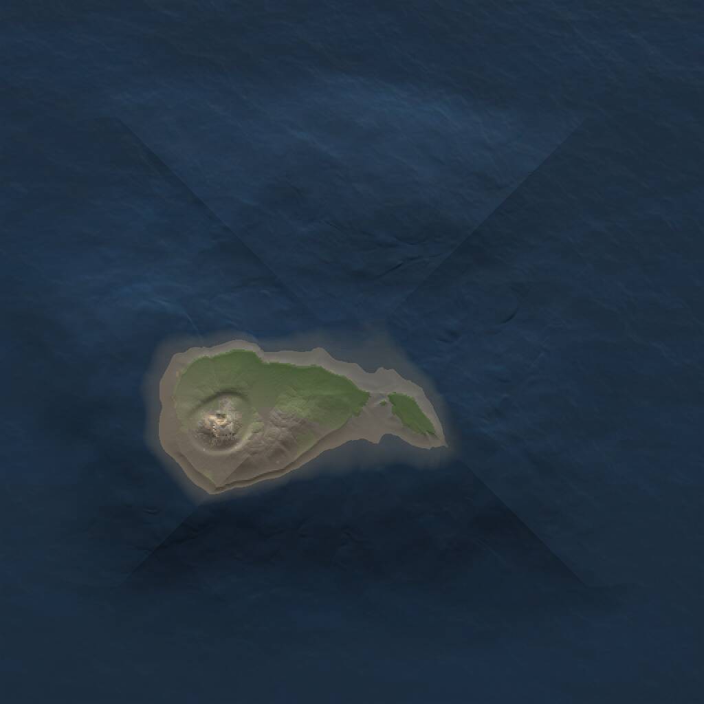 Rust Map: Procedural Map, Size: 1000, Seed: 252600507, 1 Monuments