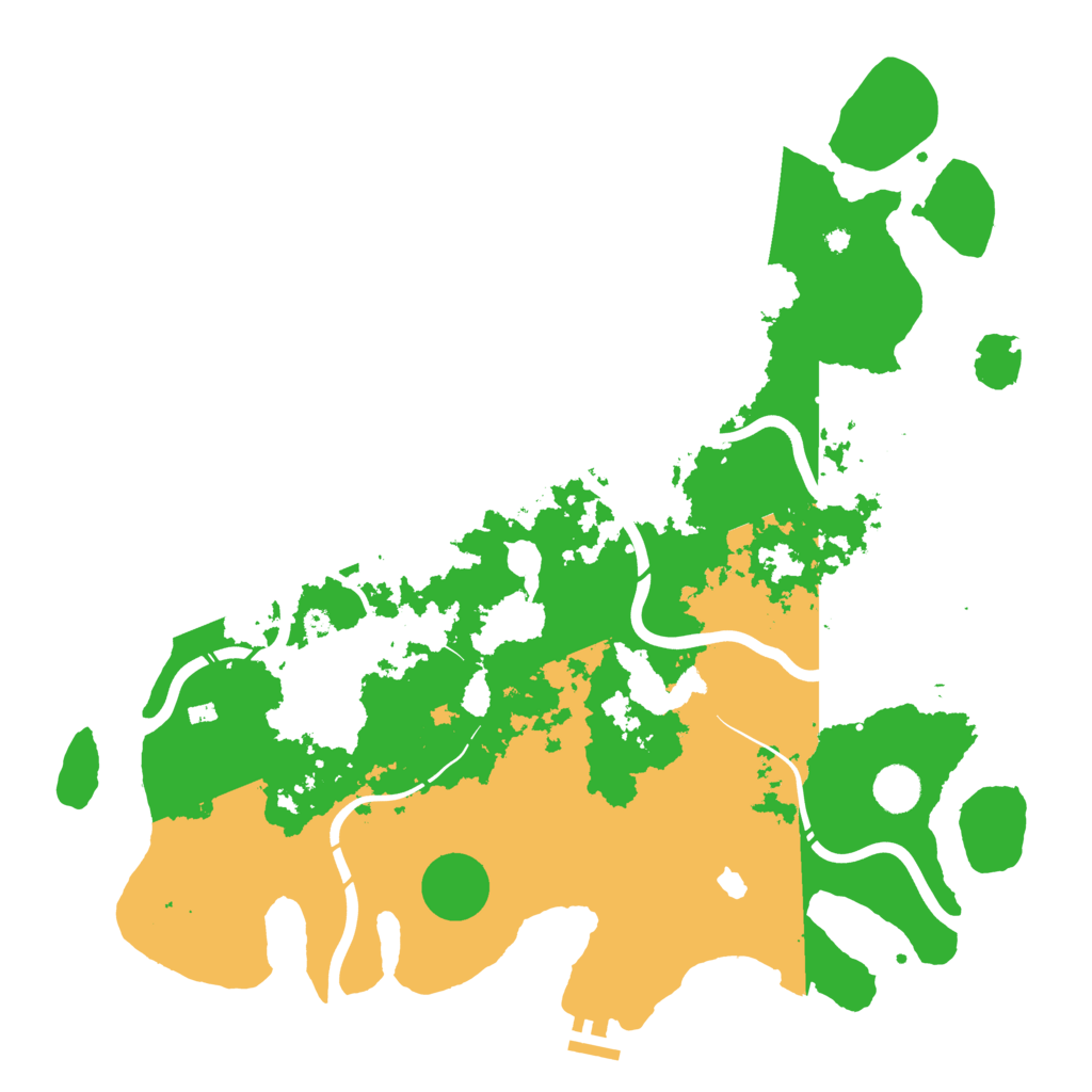 Biome Rust Map: Procedural Map, Size: 4250, Seed: 19842026