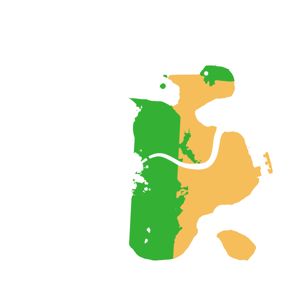 Biome Rust Map: Procedural Map, Size: 2100, Seed: 467616393