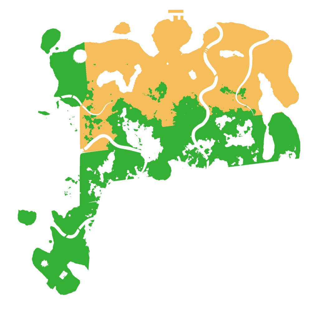 Biome Rust Map: Procedural Map, Size: 4250, Seed: 147728189