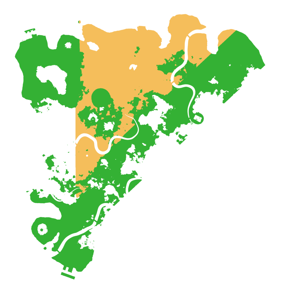 Biome Rust Map: Procedural Map, Size: 4250, Seed: 1207734332