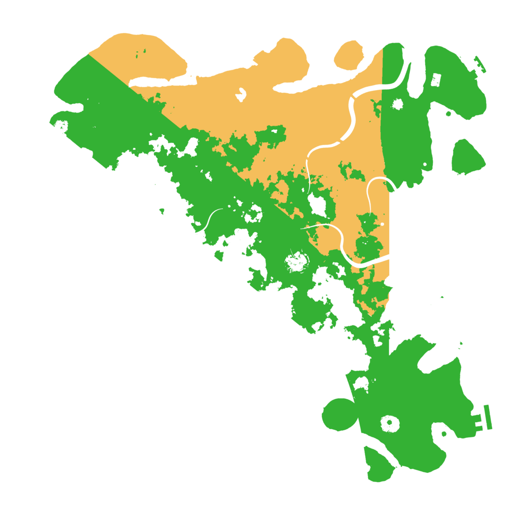 Biome Rust Map: Procedural Map, Size: 4250, Seed: 1173028332