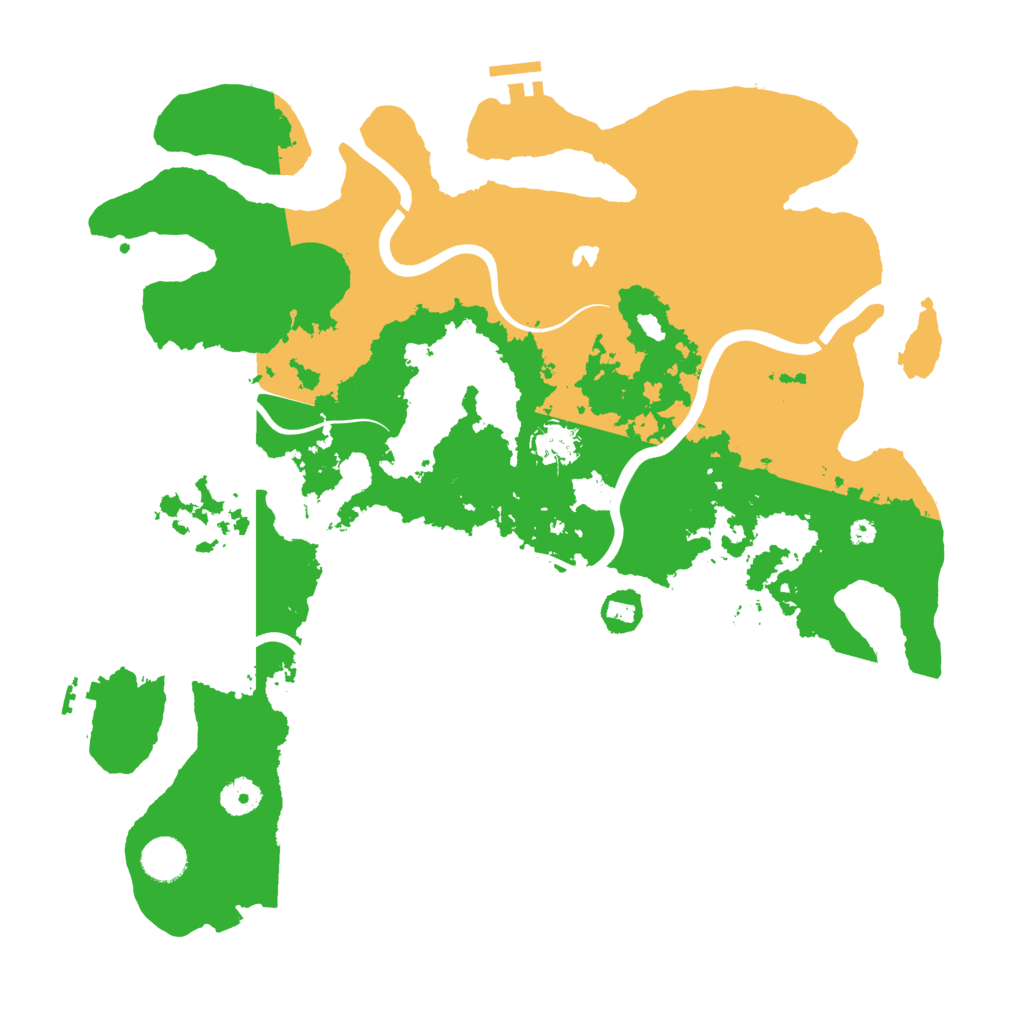 Biome Rust Map: Procedural Map, Size: 4000, Seed: 432663339