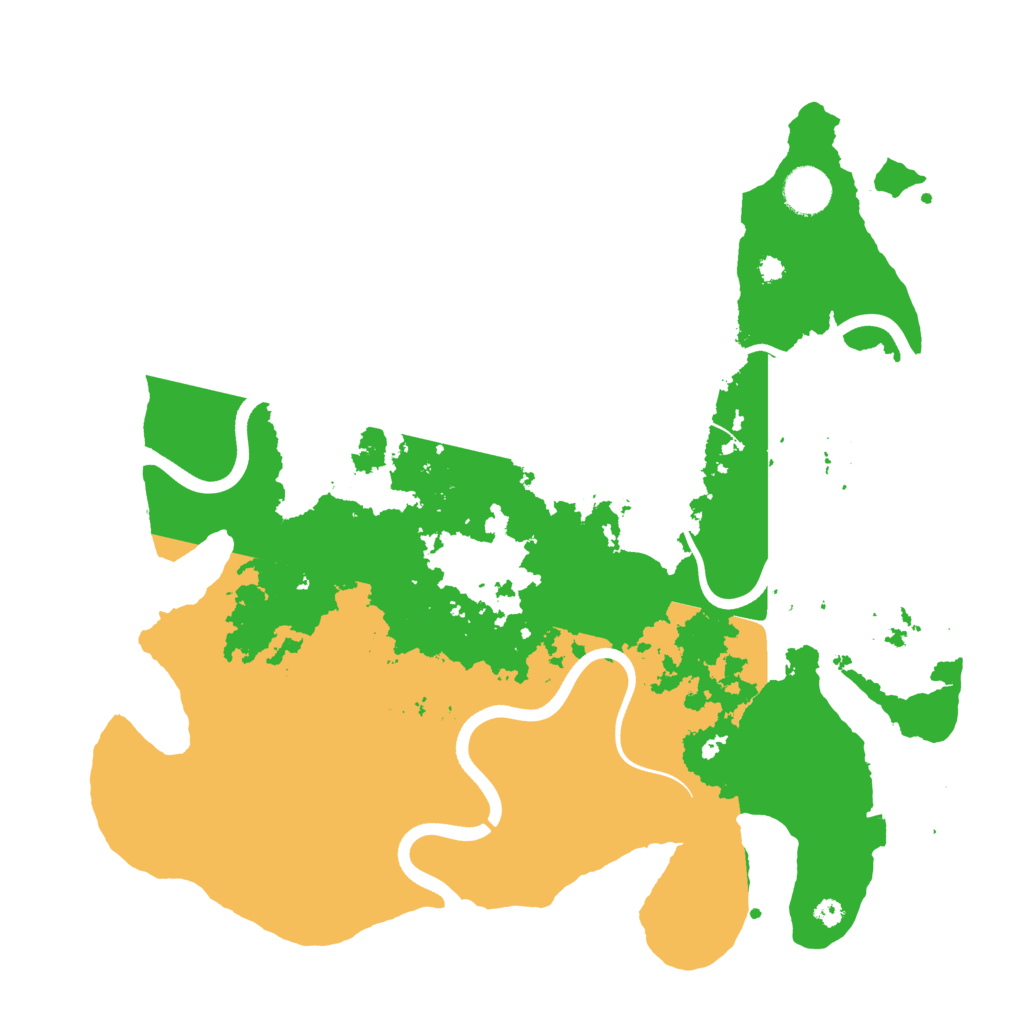 Biome Rust Map: Procedural Map, Size: 3750, Seed: 1636336730