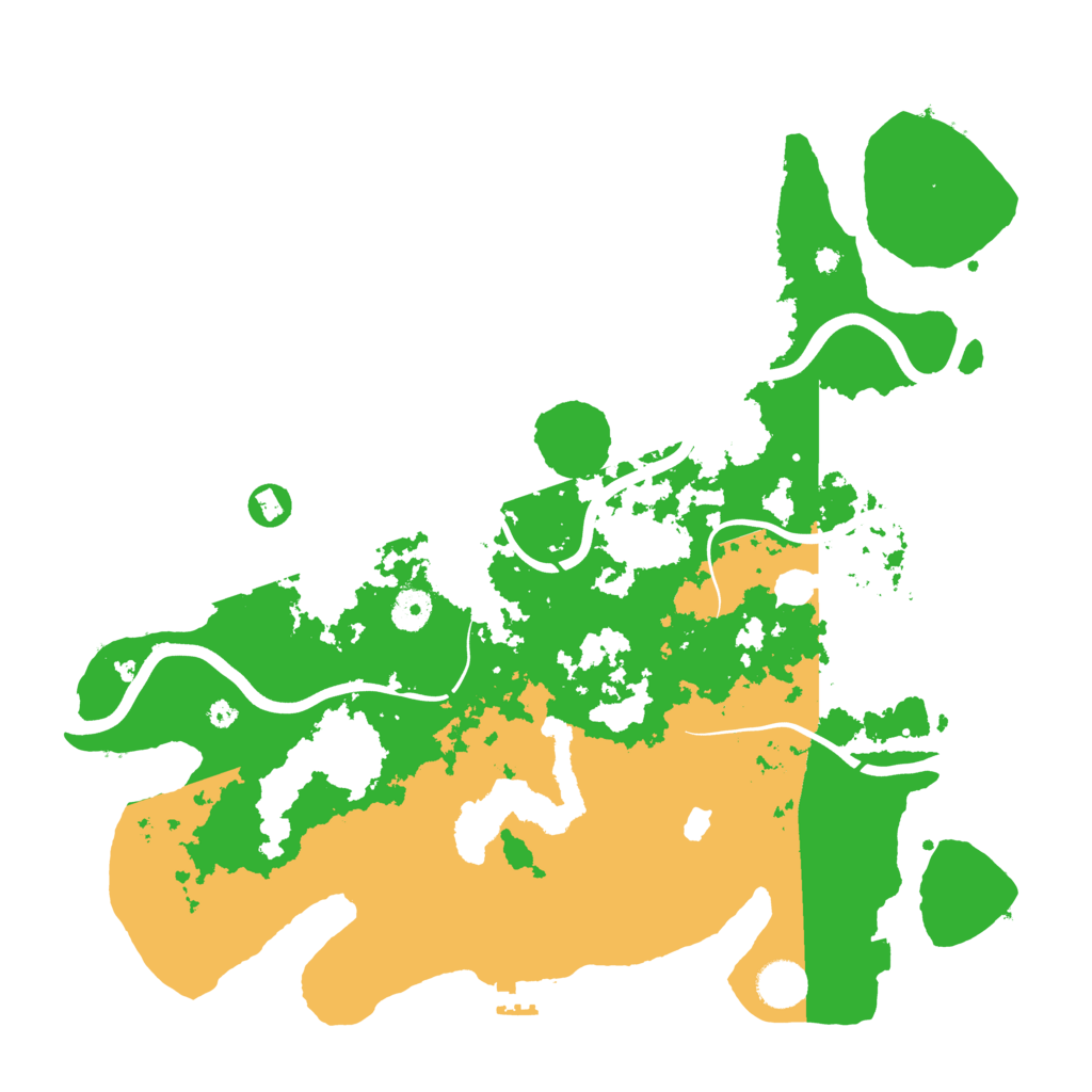 Biome Rust Map: Procedural Map, Size: 4000, Seed: 1045369723