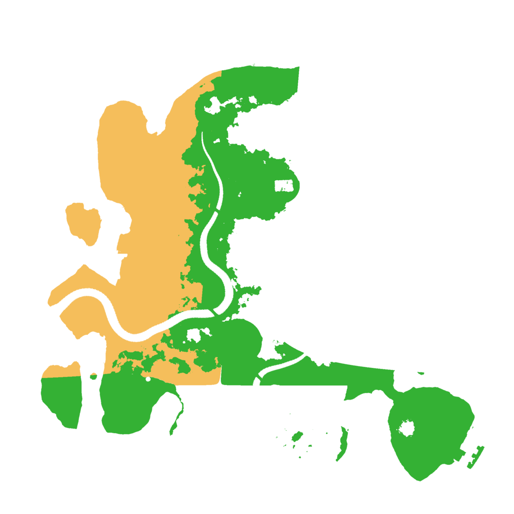 Biome Rust Map: Procedural Map, Size: 3000, Seed: 1983828276