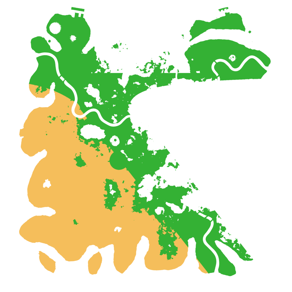 Biome Rust Map: Procedural Map, Size: 4500, Seed: 3675
