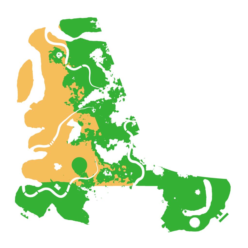Biome Rust Map: Procedural Map, Size: 4250, Seed: 14157627