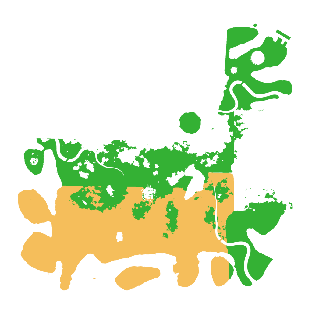 Biome Rust Map: Procedural Map, Size: 4000, Seed: 1833320533