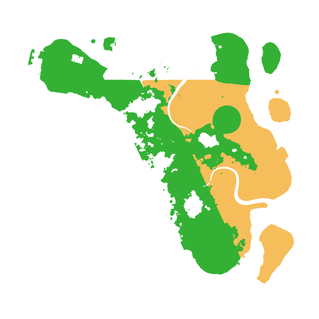 Biome Rust Map: Procedural Map, Size: 3000, Seed: 928367