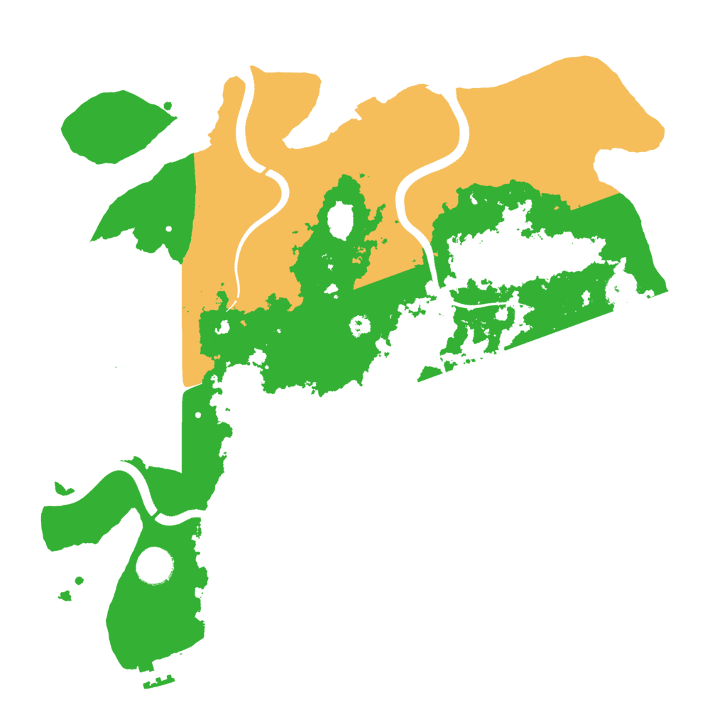 Biome Rust Map: Procedural Map, Size: 3500, Seed: 1973801648