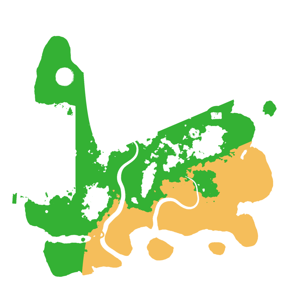 Biome Rust Map: Procedural Map, Size: 3000, Seed: 1955677972