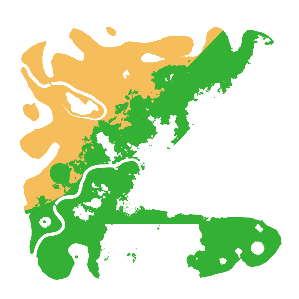 Biome Rust Map: Procedural Map, Size: 4000, Seed: 1740154683