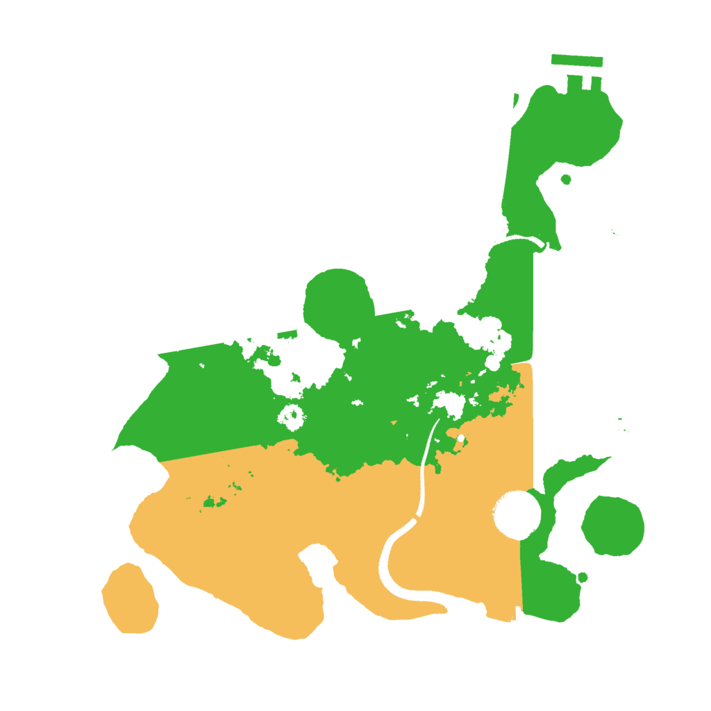 Biome Rust Map: Procedural Map, Size: 2800, Seed: 1688198549