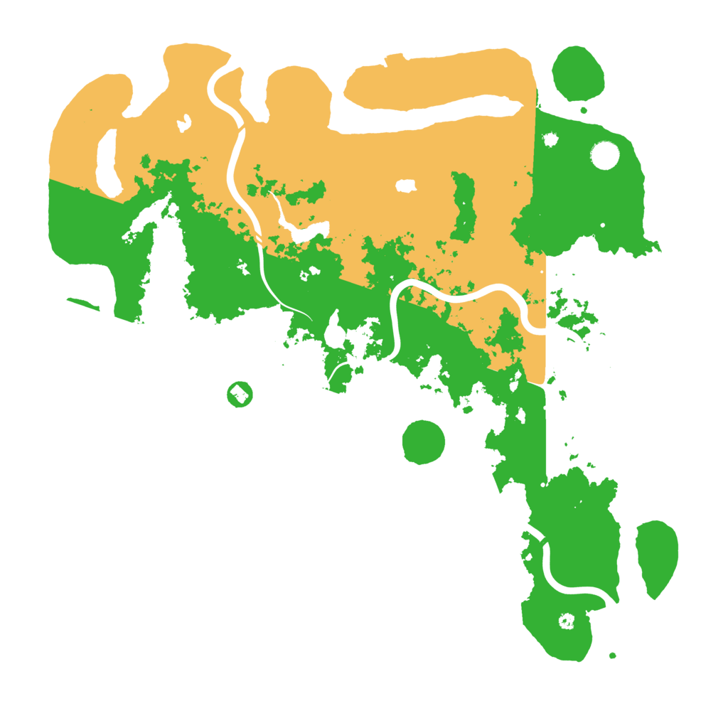 Biome Rust Map: Procedural Map, Size: 4500, Seed: 506080275