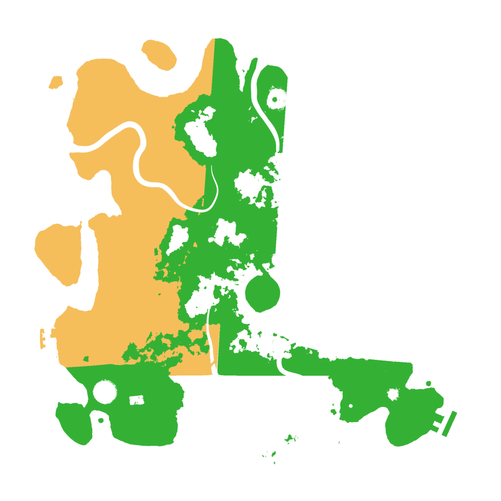Biome Rust Map: Procedural Map, Size: 3800, Seed: 250034