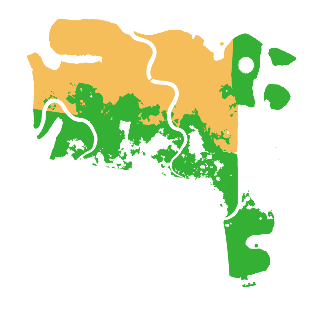 Biome Rust Map: Procedural Map, Size: 3500, Seed: 1809483556
