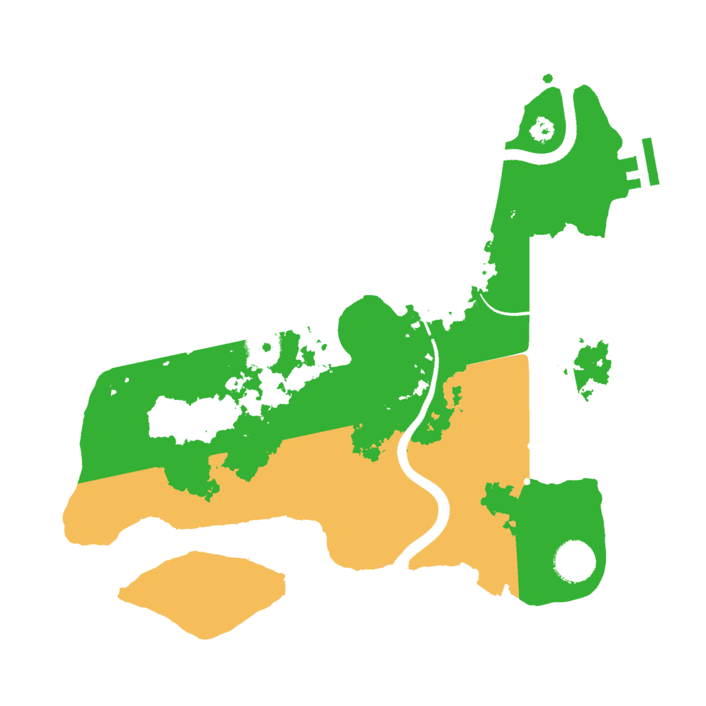 Biome Rust Map: Procedural Map, Size: 3000, Seed: 1873446393