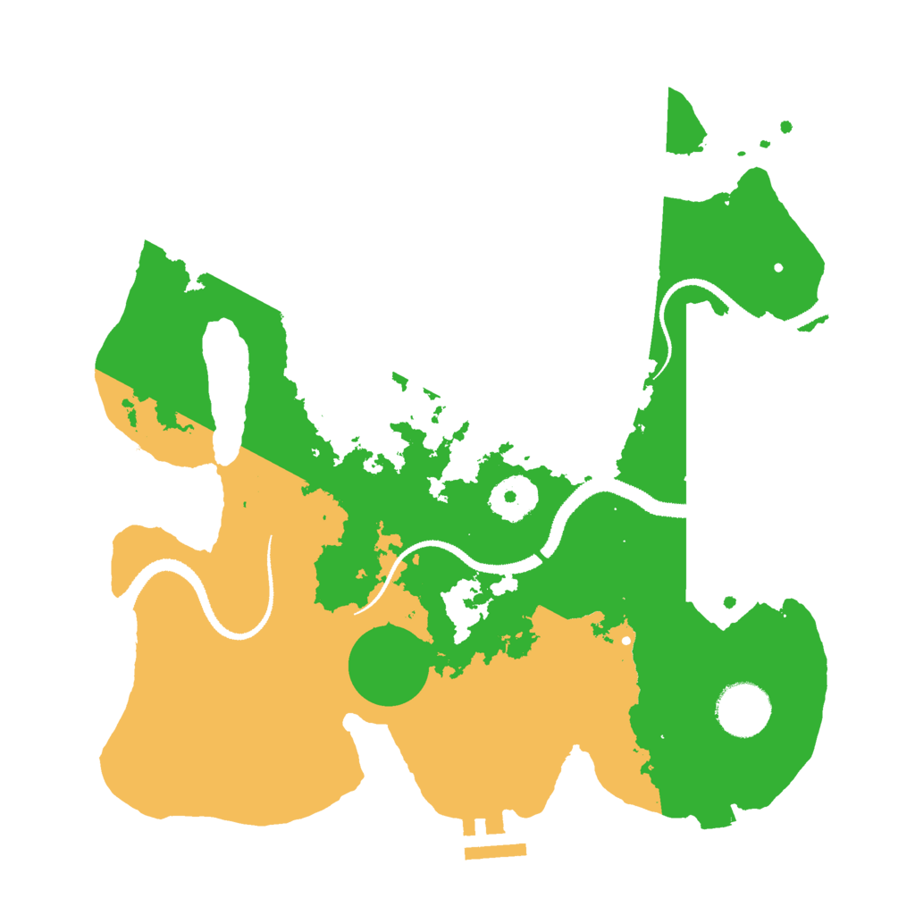 Biome Rust Map: Procedural Map, Size: 3000, Seed: 328407878