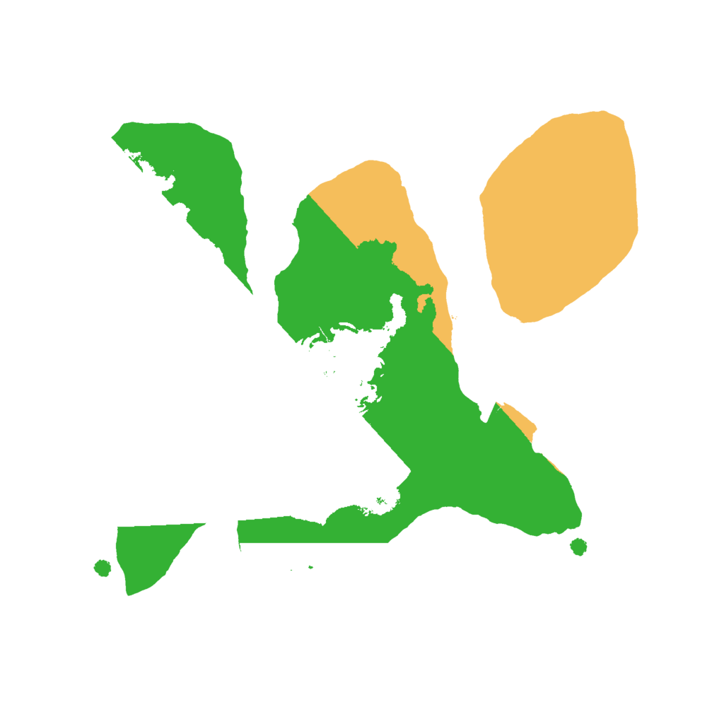 Biome Rust Map: Procedural Map, Size: 1742, Seed: 98151283