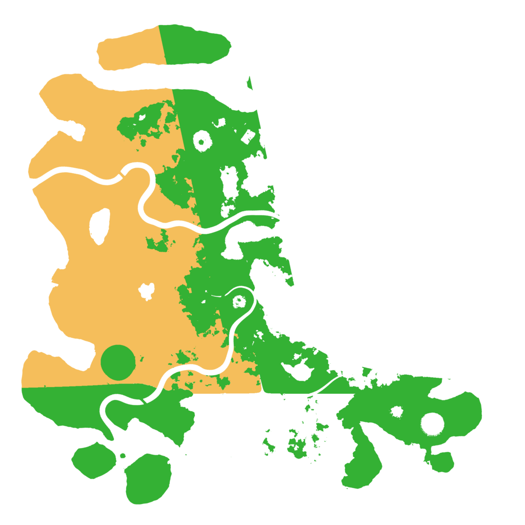Biome Rust Map: Procedural Map, Size: 4000, Seed: 1812079802