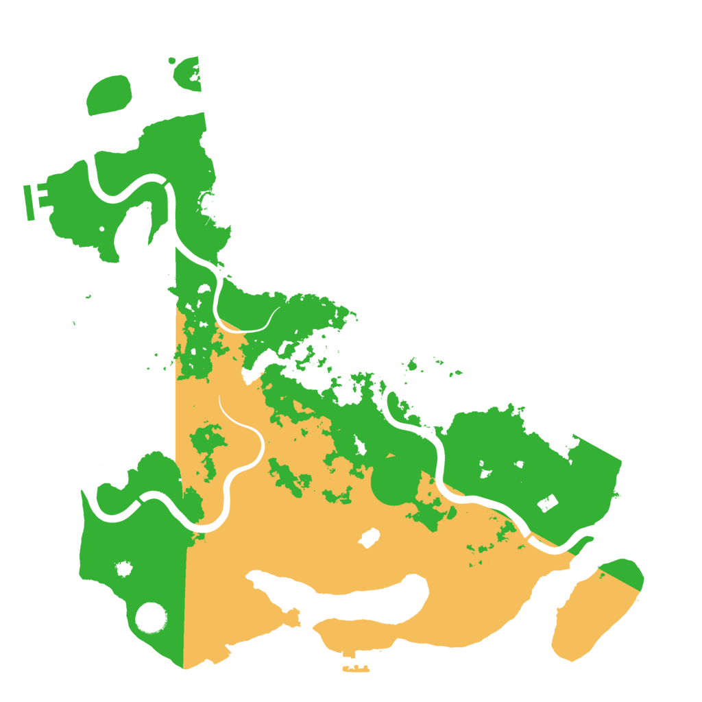 Biome Rust Map: Procedural Map, Size: 4000, Seed: 1486394151