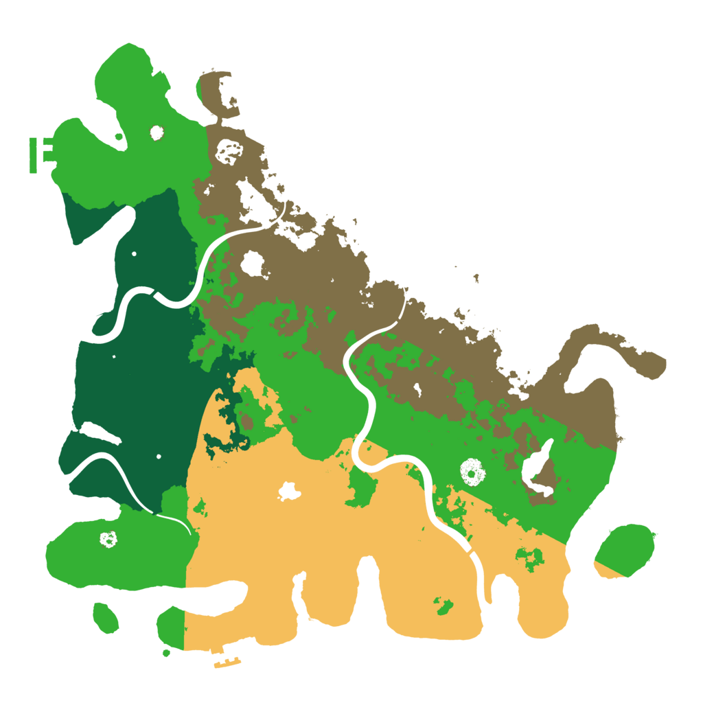 Biome Rust Map: Procedural Map, Size: 4000, Seed: 971994229