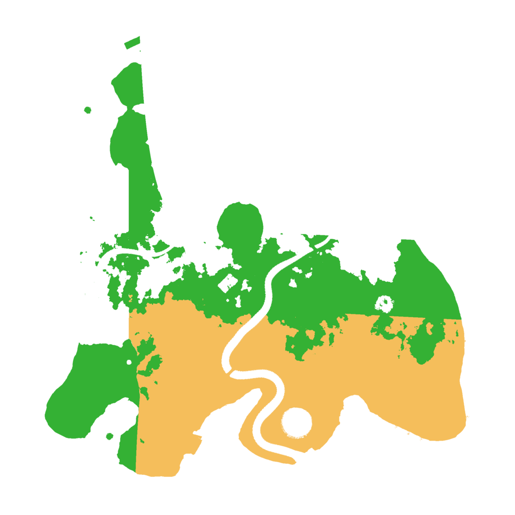 Biome Rust Map: Procedural Map, Size: 3000, Seed: 239927826