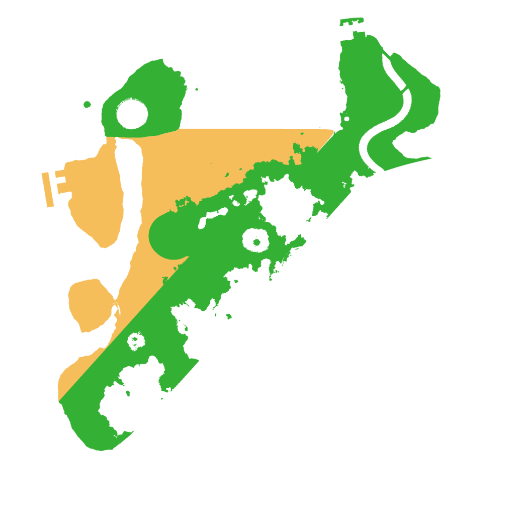Biome Rust Map: Procedural Map, Size: 3000, Seed: 970290709