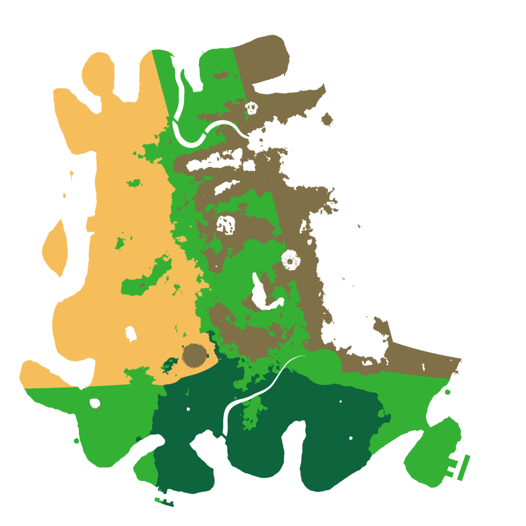Biome Rust Map: Procedural Map, Size: 4000, Seed: 604860759
