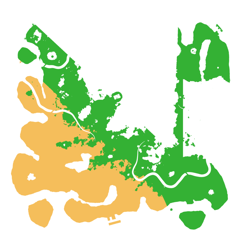 Biome Rust Map: Procedural Map, Size: 4050, Seed: 1493120870