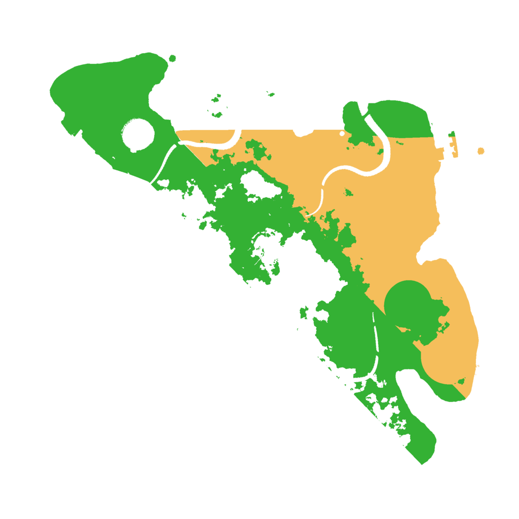 Biome Rust Map: Procedural Map, Size: 3000, Seed: 1441732771