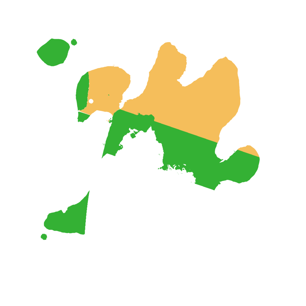 Biome Rust Map: Procedural Map, Size: 2000, Seed: 887676030