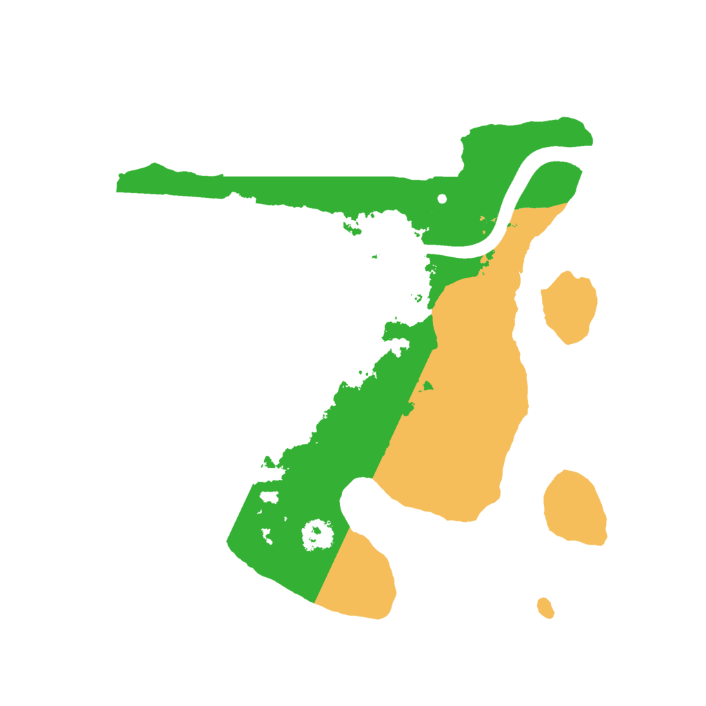 Biome Rust Map: Procedural Map, Size: 2250, Seed: 515642